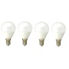Set 4 Becuri Led E14 4W Lumina calda DLF 3041