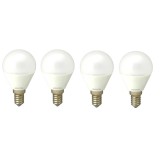 Set 4 Becuri Led E14 4W Lumina calda DLF 3041
