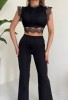 Compleu Negru din 2 Piese, Alena