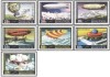 Mongolia 1977 - History of Airships and Balloons serie neuzata