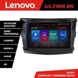 Navigatie SsangYong Tivoli 2015-2019 Android radio gps internet 8 core QLED Qualcomm 4+64 360 Lenovo CarStore Technology