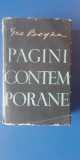 myh 712 - GEO BOGZA - PAGINI CONTEMPORANE - ED 1957