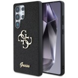 Husa pentru samsung galaxy s25 ultra - guess glitter script big 4g logo - black