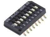Comutator DIP-SWITCH SMT 2 Poz ON-OFF 24VDC