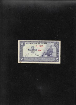 Vietnamul de Sud South Vietnam 2 dong 1955 seria112167 foto