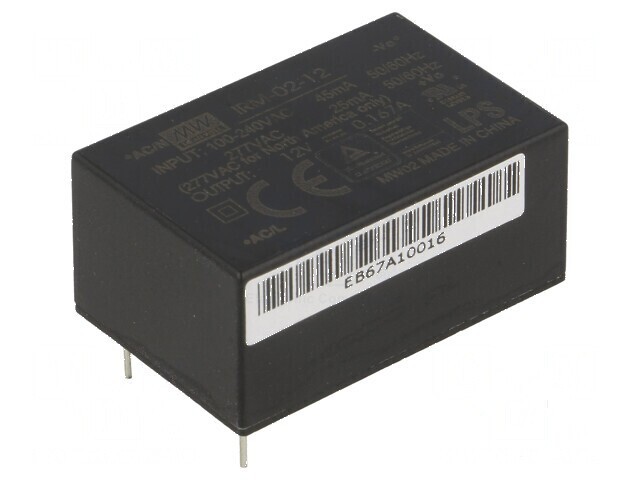 Convertor AC/DC 2W 85-305VAC la 12VDC, Ualim 120-430VDC