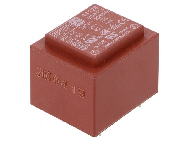 Transformator &Icirc;ncapsulat 2VA 230V 9V PCB