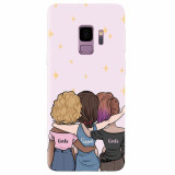 Husa silicon pentru Samsung S9, Girls Support Girls