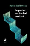 Important e sa te faci nevazut | Radu Stefanescu, 2019, Tracus Arte