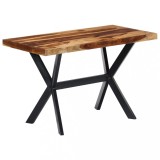 Masă de bucătărie 120x60x75 cm lemn masiv de acacia