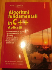 Algoritmi fundamentali in C++ de Doina Logofatu foto