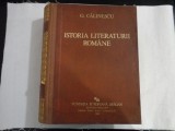 ISTORIA LITERATURII ROMANE - George CALINESCU - Fundatia Europeana Dragan - 1980