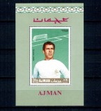 Ajman 1968 - Fotbaliști, Amaro Amancio, Real Madrid, colita neuzata
