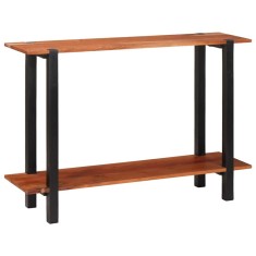 vidaXL Masă de consolă Maro 110 x 30 x 75 cm lemn masiv de acacia