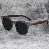 Cumpara ieftin Ochelari de soare unisex, SG122, Gri mat