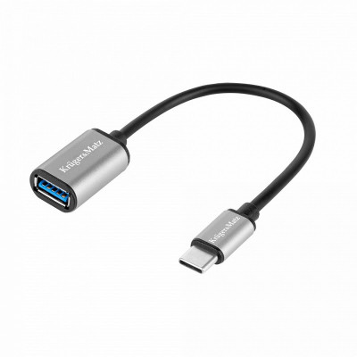 Cablu OTG USB 3.0 mama - USB Type C tata KRUGER&amp;amp;MATZ foto