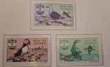 Jethou Island Marea Britanie UK Guernsey Europa MNH 1961 supratipar - pasari (2 poze)