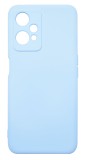 Husa de protectie din silicon pentru OnePlus CE 2 Lite, SoftTouch, interior microfibra, Albastru deschis