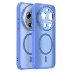 Husa pentru Xiaomi 17 Ultra Asteroid GSM HaloFrost II MagSafe, albastru