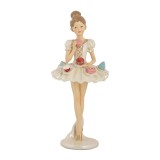 Cumpara ieftin Figurina Balerina polirasina multicolora &Oslash; 10x24 cm