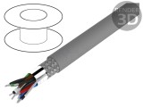 Cablu Alpha Essential 5x2x28AWG PVC Gri 300V