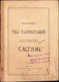 HST C767 Gazdasagi teli tanfolyamok jegyzetei 1898 vol I+II rom&acirc;no-maghiară