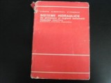 Sisteme Hidraulice De Actionare Si Reglare Automata - V. Marin, R. Moscovici, D. Teneslav , 20455, Tehnica