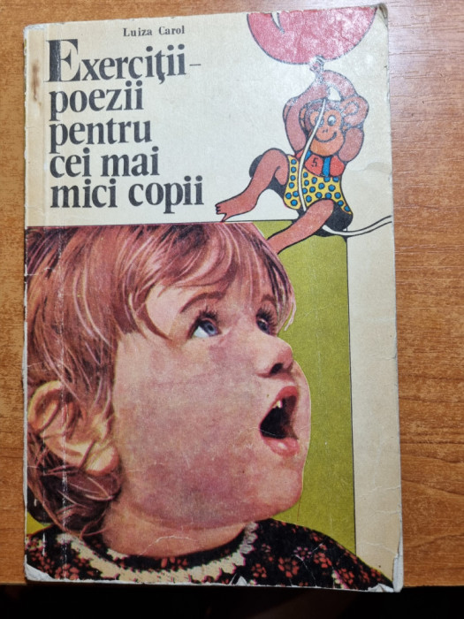 carte pt copii - jocuri,poezii pentru cei mai mici copii - din anul 1976