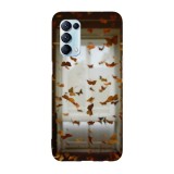 Husa compatibila cu Oppo Find X5 Lite model Butterfly Storm, Silicon, TPU, Viceversa, Transparent, Carcasa