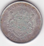 Monedă Rom&acirc;nia 200 Lei 1942 Mihai I Regele Rom&acirc;nilor