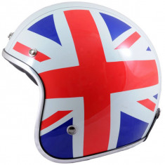 Casca open face motociclete MT Le Mans UK Flag lucios foto