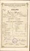HST A931 Certificat școlar Eduard Fabini 1914 București