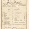 HST A931 Certificat școlar Eduard Fabini 1914 București