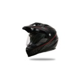 Casca enduro/ATV Ufo Aries, culoare negru/rosu, marimea XL Cod Produs: MX_NEW HE13500KBXL