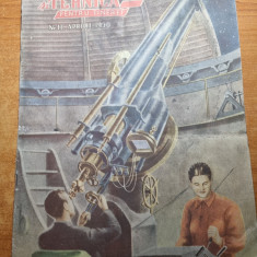 stiinta si tehnica pentru tineret aprilie 1950-motoare termice,bratarie automata