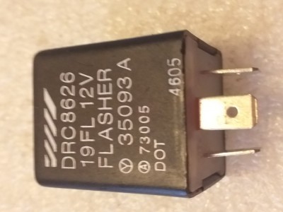 Releu declansare 3 pini DRC8626 19FL 12V FLASHER LUCAS Land Rover &amp;amp; Rover. NOU foto