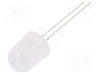 Dioda LED, 10mm, alb cald, 1120...1560mcd, 10mA, 12V, OPTOSUPPLY - OSM5DKA132A-12V