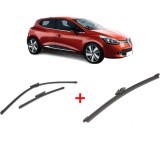 Cumpara ieftin Set 3 stergatoare RENAULT CLIO IV Grandtour (KH_) 2012-2021, pentru parbriz si luneta, Valeo Silencio