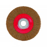 Perie circulara din sarma otel cu acoperire alama 125 mm Raider