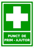 Semn pentru punct de prim ajutor