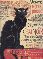 AFIS - COLLECTION DU CHAT NOIR 1896 ( reproducere 2005 ) foto