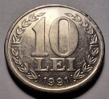 Moneda 10 lei 1991 (#2)