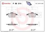 BREMBO P 86 014 PRIME LINE set placute frana,frana disc