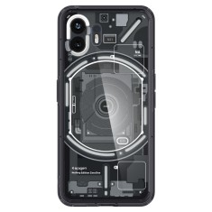 Husa pentru nothing phone 2 spigen ultra hybrid zero one, matte black foto