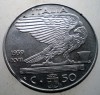 2.310 ITALIA WWII VITTORIO EMANUELE III 50 CENTESIMI 1939 USOR MAGNETICA EROARE, Europa