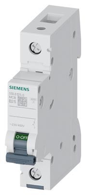 Siguranta automata 25A 1P B 6ka Siemens 5SL6125-6 foto