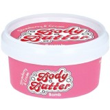 Unt de corp Strawberry &amp; Cream 200g, Bomb Cosmetics