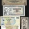 Set 5 bancnote de prin lume adunate (cele din imagini) #324