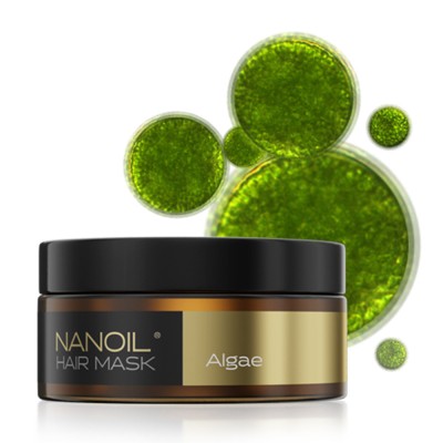 Mască de păr cu alge Nanoil Algae Hair Mask 300 ml - Hidratare, Finete foto