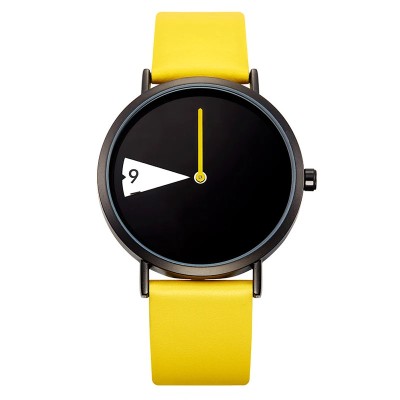 Ceas barbatesc Sinobi Creative Mecanism Japonia Quartz Casual Sport Fashion Galben foto